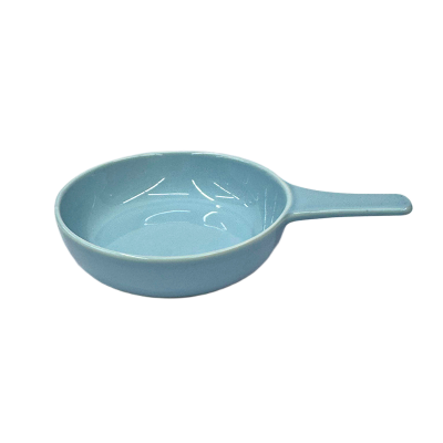 Picture of Ceramic Serving Pan – Sky Blue Handle, 16cm