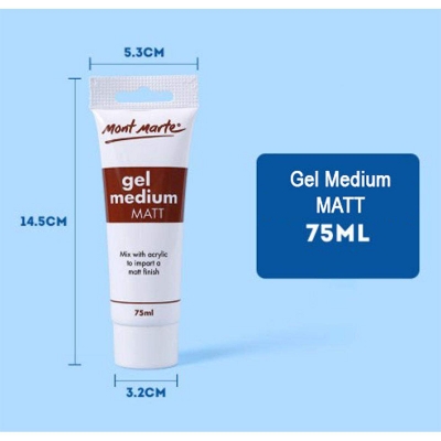 Picture of Mont Marte Gel Medium Matt 75ml 