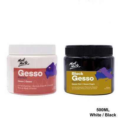 Picture of Mont Marte Premium Gesso 500ml (16.9oz) White