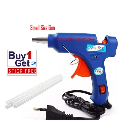 Picture of Mini Hot Melt Glue Gun -20W With 2pcs Glue Stick Free Multicolor