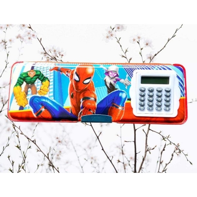 Picture of Kids Multipurpose Magnetic Pencil Box with Calculator 