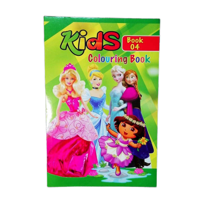 Picture of Doll book4 Colouring Kid's Book Multicolor