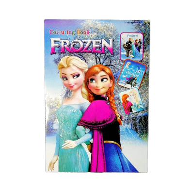 Picture of Kid's Frozen Colouring Book Multicolor