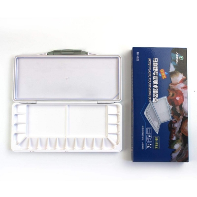 Picture of Maries Artist Plastic Color Mixing Box (18grid+3Color zone) no:H028 Multicolor