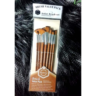 Picture of KeepSmiling Artist Brush Set 7pcs A0605M Brown