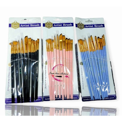 Picture of KeepSmiling Artist Brush 12pcs set A6308 Black