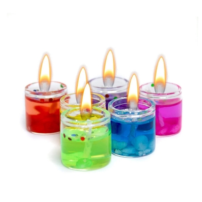 Picture of China Beautiful Birthday,Party decoration Jel Candles 6pcs Multicolor