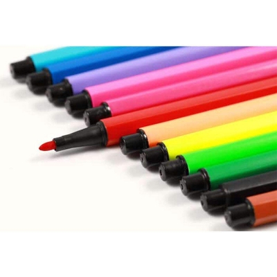 Picture of 12 colors washable water Markers 12ps set Multicolor