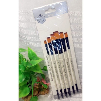 Picture of KeepSmiling Artist Brushes set 6pcs 6129F White