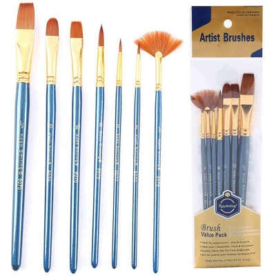 Picture of KeepSmiling Artist Painting Brushes set 7pcs 8070 