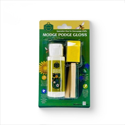Picture of Keep Smiling Modge Podge Gloss – 60ml and 2ps Foam Brush