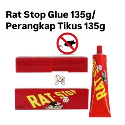 Picture of 135g Aluminium Tube Mouse and Rat Glue Tube Sticky Trap Stop Mice Rats 135gm