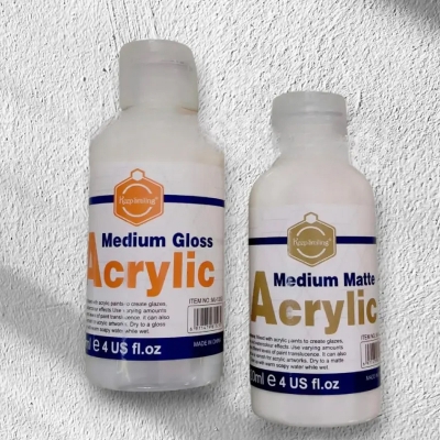 Picture of Keep Smiling Acrylic Medium Gloss And Matte 120ml 1ps 