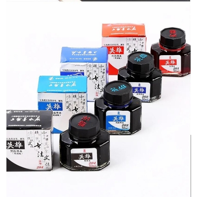 Picture of HERO Fountain pen ink 201/202/204 পিওর 50ml হিরো ইঙ্ক - Pen 