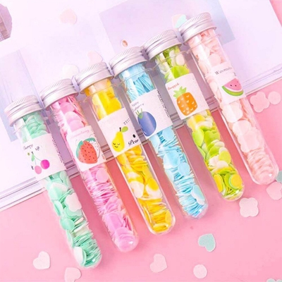 Picture of [112Tk Deal] Flower Design Hand Soap Tube Shape Bottle (Pack of 2) 2ps