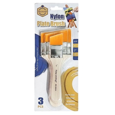 Picture of KeepSmiling Nylon gesso Brush 3ps 1set