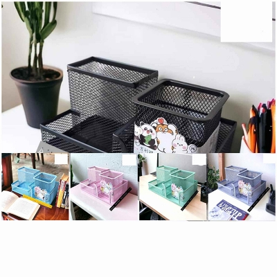 Picture of Kawaii Mesh Organizer + Pen Holder 1Ps Rendomly Color Multicolor