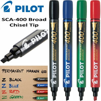 Picture of Pilot Super Colour Permanent Marker SCA-400 Pack of 4ps Black