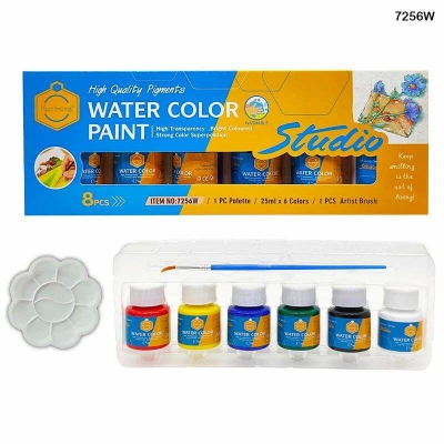 Picture of Keep Smiling Studio Water Color Paint Set 6ps Multicolor