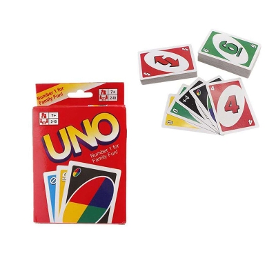 Picture of Uno Cards Fun Game Pack - 108 Cards 1set