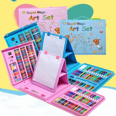 Picture of Drawing Art Set Painting Drawing Supplies 208 Pcs For Kids Box Artist Printing Art Set 208ps set