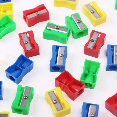 Picture of Plastic Pencil Sharpeners - Assorted (Pack of 25ps/50ps) 