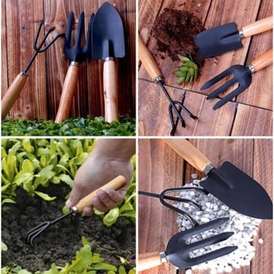Picture of Garden Tools Set Large - 3 Pcs in 1 set 1set