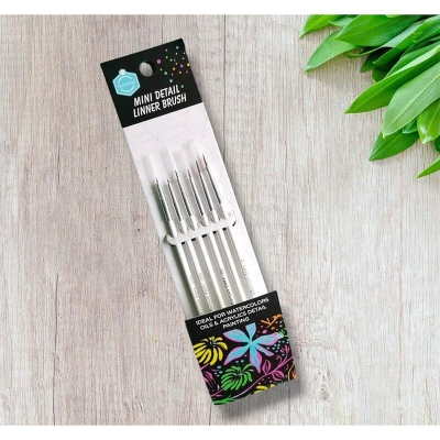 Picture of KeepSmiling Mini Detail Liner Brushes Pack Of 6 1set