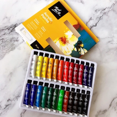 Picture of Mont Marte Acrylic Paints Signature 12ml 24pc 24pc 12ml