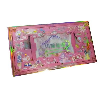 Picture of 6ps Washi Tape & 8ps Stickers Set In one Box 