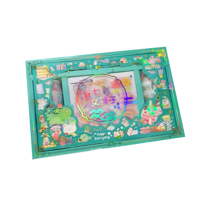 Picture of 6ps Washi Tape,8ps Stickers & 1ps cutterKnife in one box 