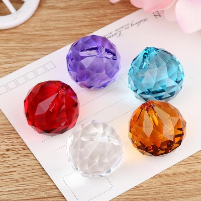 Picture of Paper Weight Crystal Diamond Ball Shape-1pcs 