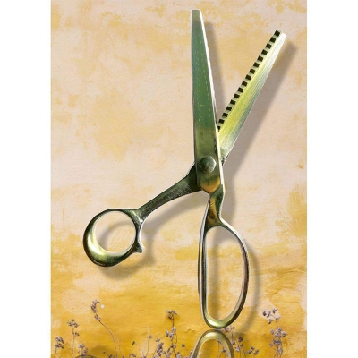 Picture of Zig Zag Steel Scissor 1ps 9inch Durable