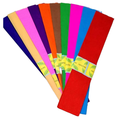 Picture of 10 Different Color Craft Tissue Paper (20 wide x 80 long Inches) Pack Of 10 Multicolor