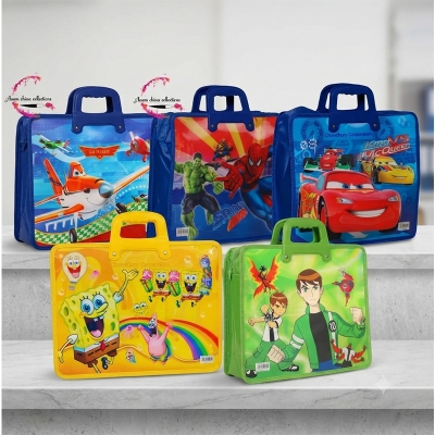 Picture of Kid's Exam File Bag /Handle File/Document Carrier File 
