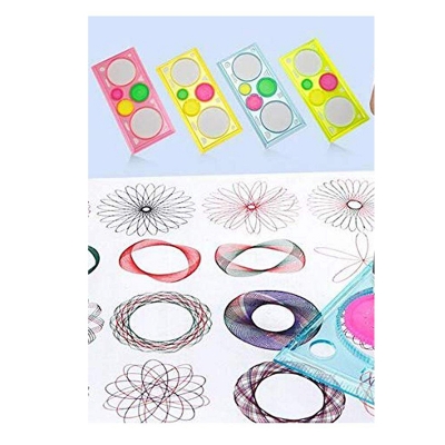 Picture of Design Ruler / Drawing Box-Multi-Color Multicolor