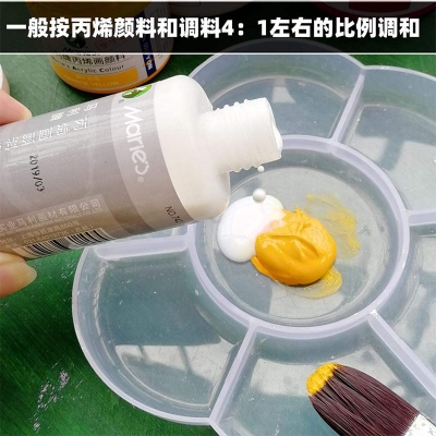 Picture of Maries Acrylic Paint Special Color Blending Liquid 100ML White