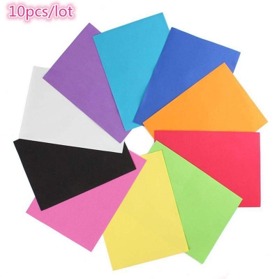 Picture of 10ps Different Color Plain Foam with  Adhesive A4/A5 A5