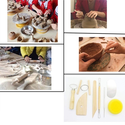 Picture of Pottery Tool 8pcs Set Multicolor
