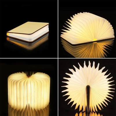 Picture of High Quality - Mini 3 Color Change in 1 Folding Book Lamp - Portable and Easy to Use and Maintain - Refine and Excellent Multicolor