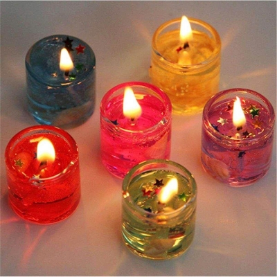 Picture of China Beautiful Birthday,Party decoration Jel Candles 6pcs Multicolor