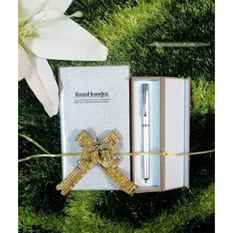 Picture of Multicolor Notebook Gift Box (1ps pen,1ps Pen Box, 1ps Ribbon) Multicolor