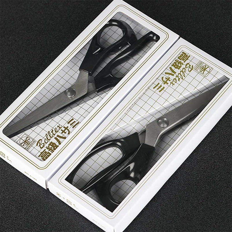 Picture of ZIgzag Stainless Steel Plastic Handle Sessior 1ps Scissors, Fabric Scissors, Zigzag Sharp Tailor Scissors, Stainless Steel Craft Scissors, Adult Pinking Scissors, Dressmaking Scissors, Fabric Scissors, Professional Multicolor