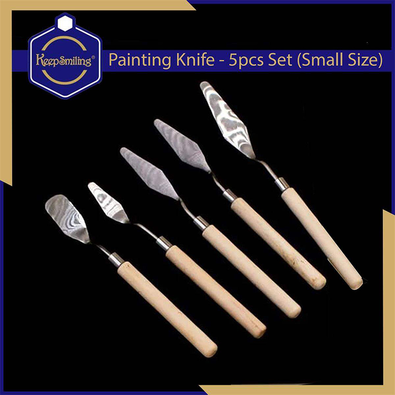 Picture of Keep Smiling Palette Spatula Pack of 5 Pcs