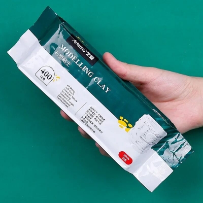 Picture of Artecho Modelling Clay 400g White – Air Dry Soft Clay for DIY Art, Craft & Sculpture 400gm
