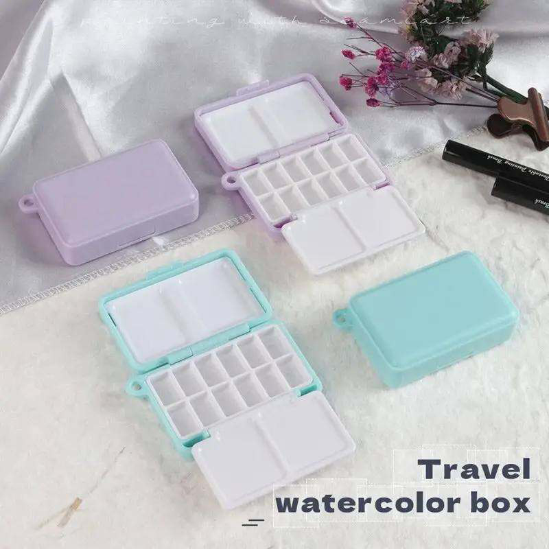 Picture of Portable Mini Watercolor Palette 12Grid 12grid