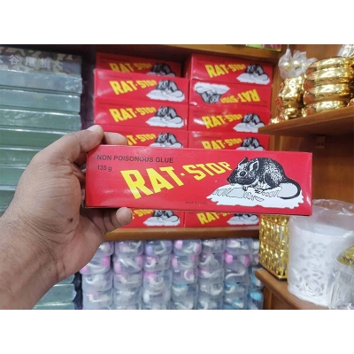 Picture of 135g Aluminium Tube Mouse and Rat Glue Tube Sticky Trap Stop Mice Rats 135gm