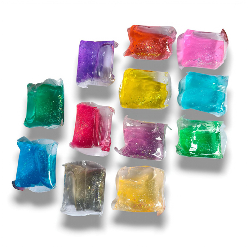 Picture of Crystal Slime Clay For Kids 12 Color in 1 packet 