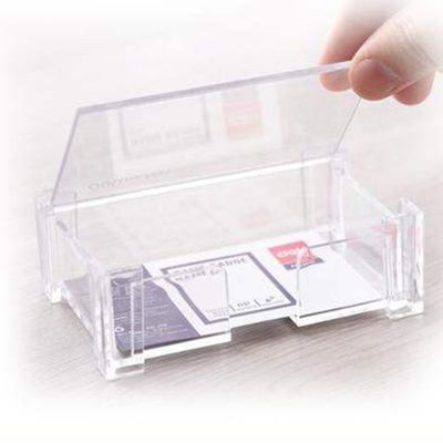 Picture of Deli Business Card Holder (Transparent) 1ps