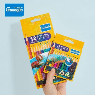 Picture of Erasable Color Pencil 12 Colors Small